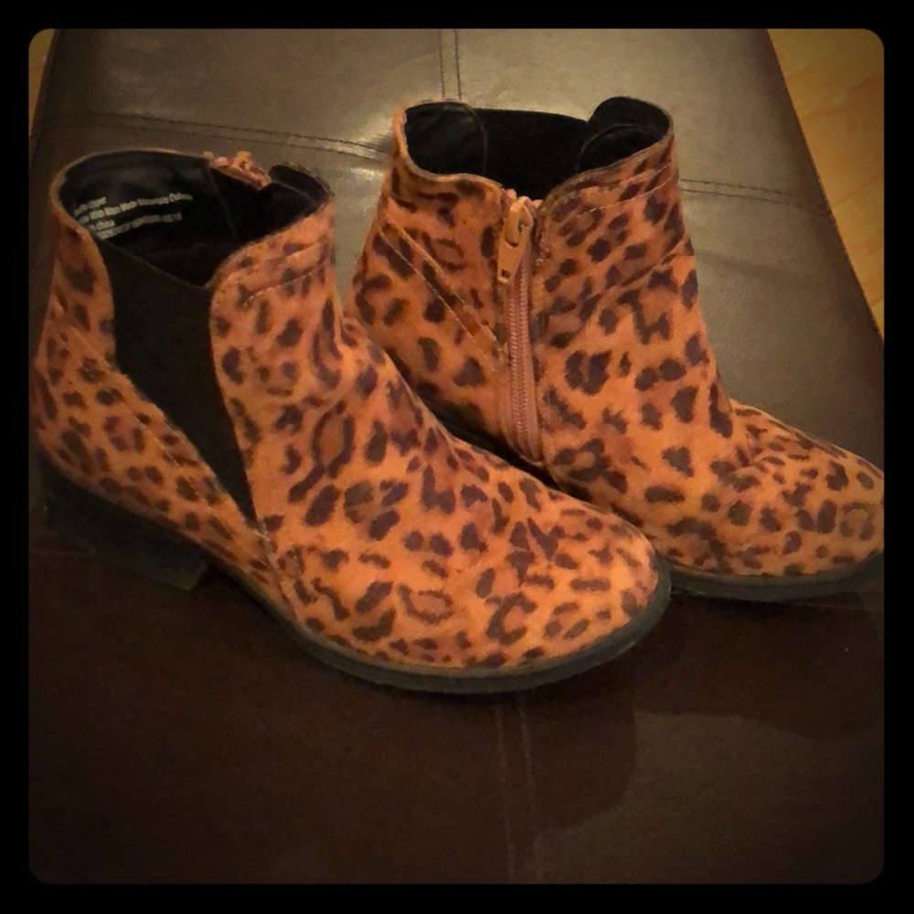 Cheetah Boots